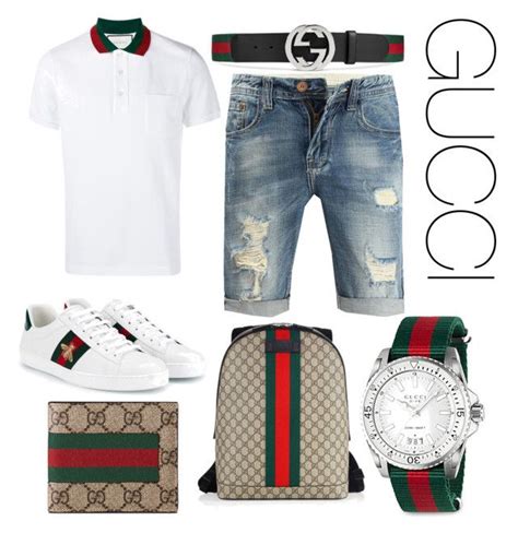 men's gucci outfit|Gucci swag outfit for men.